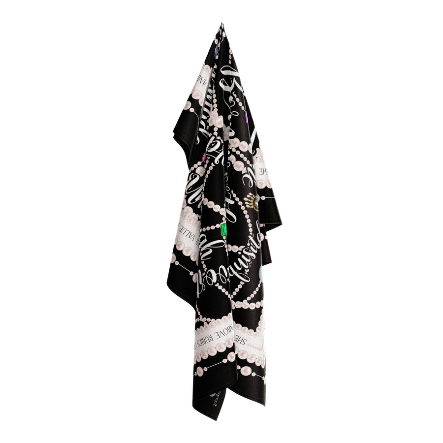 Fatima Silk Oversized Scarf