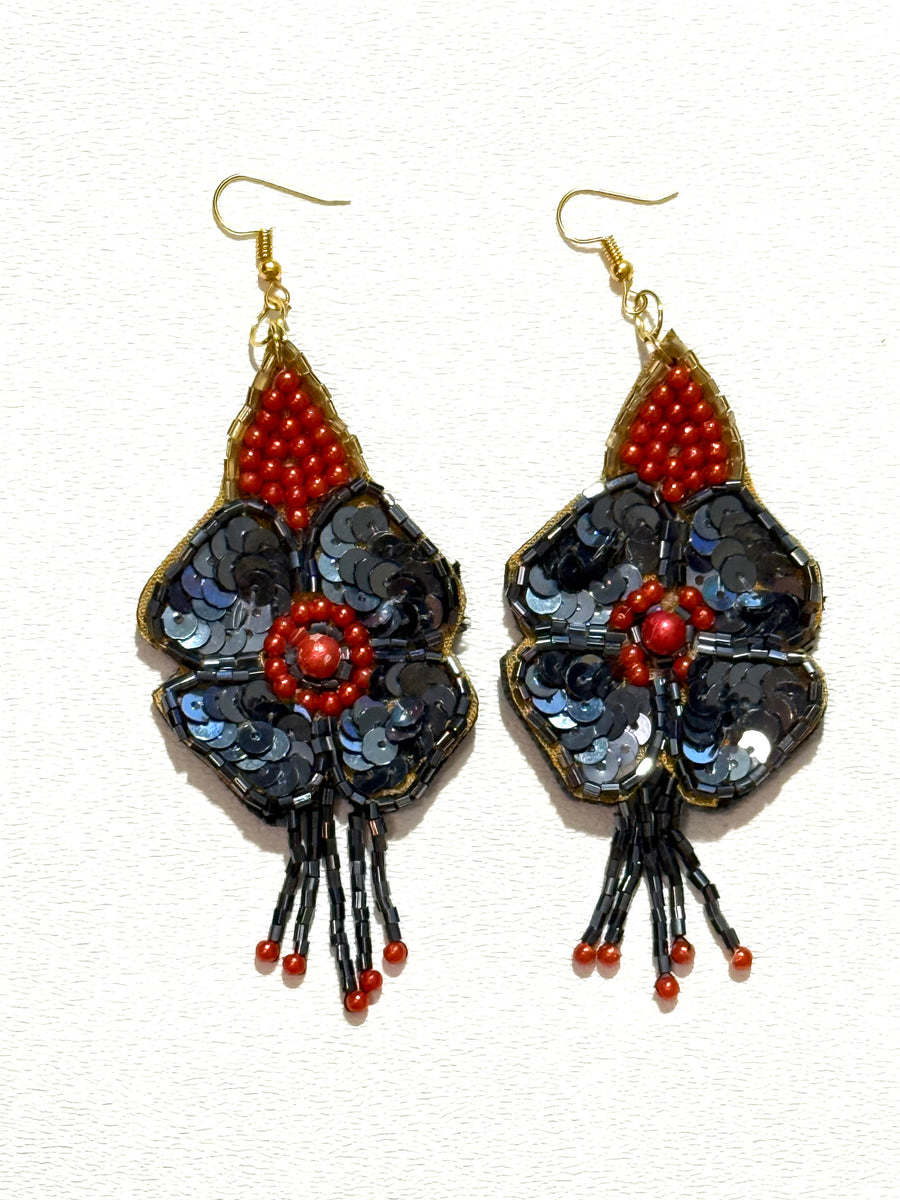 Ibiza Beaded Dangle Earrings