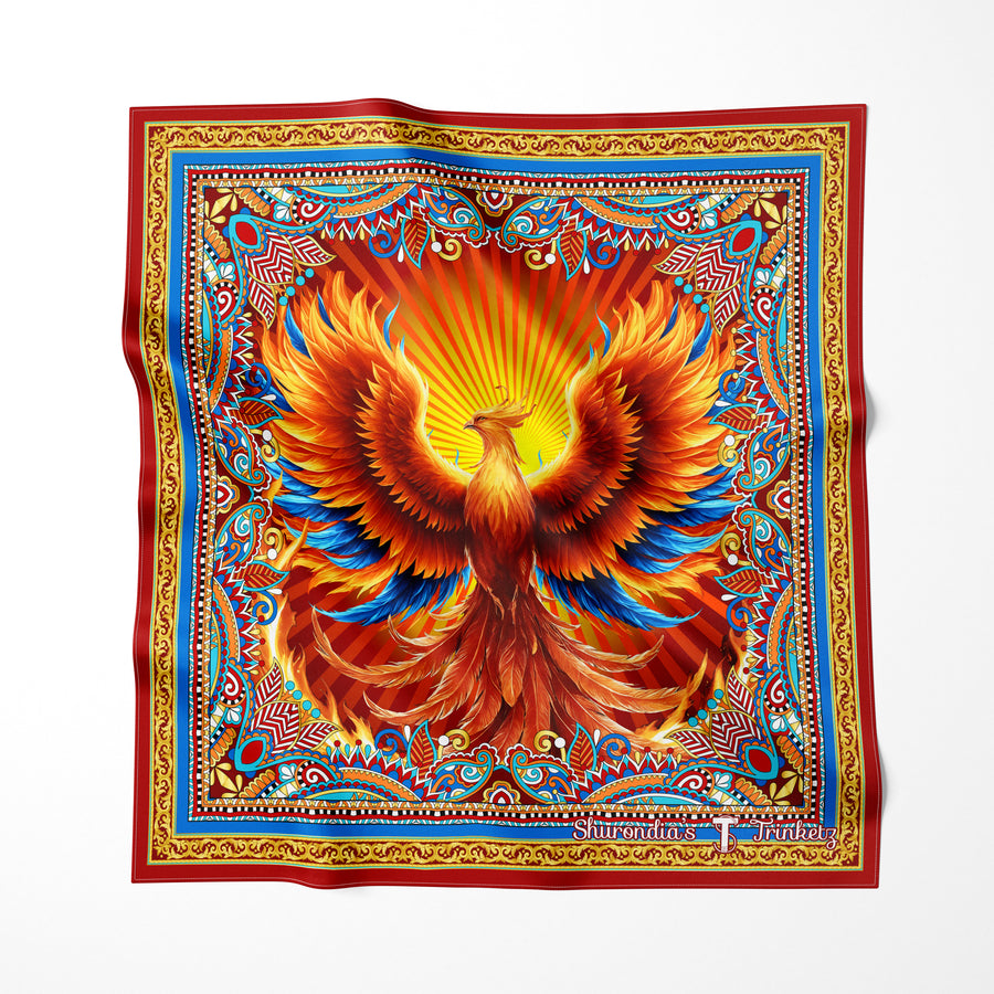 Phoenix Majesty Lavish Silk Scarf