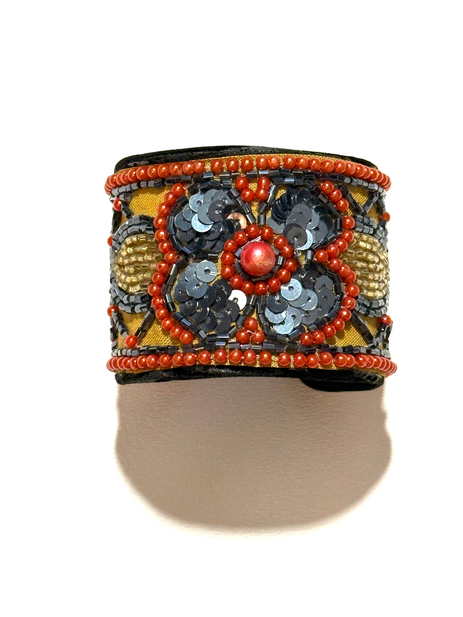 Ibiza Beaded Cuff bracelet