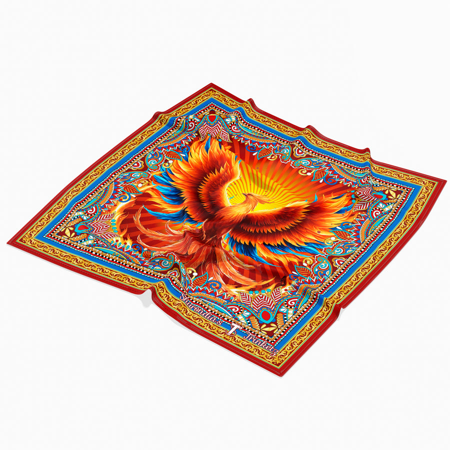Phoenix Majesty Lavish Silk Scarf