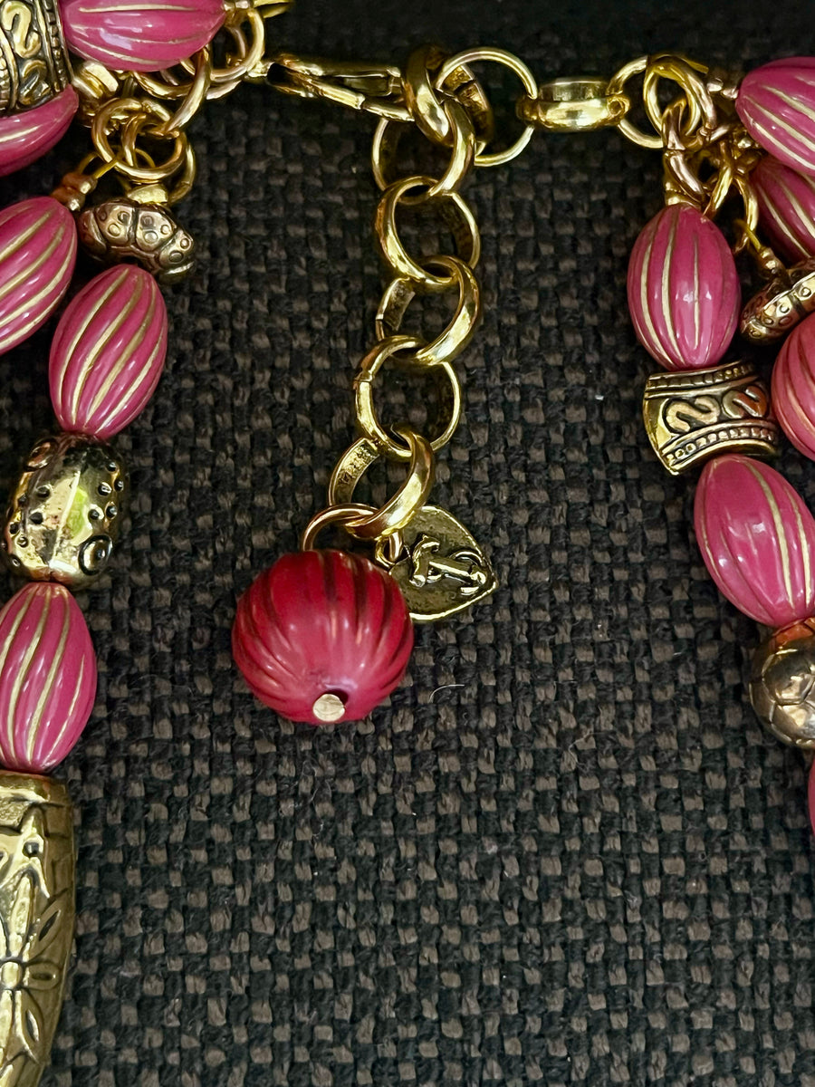 Kalisa Necklace - (Rose)