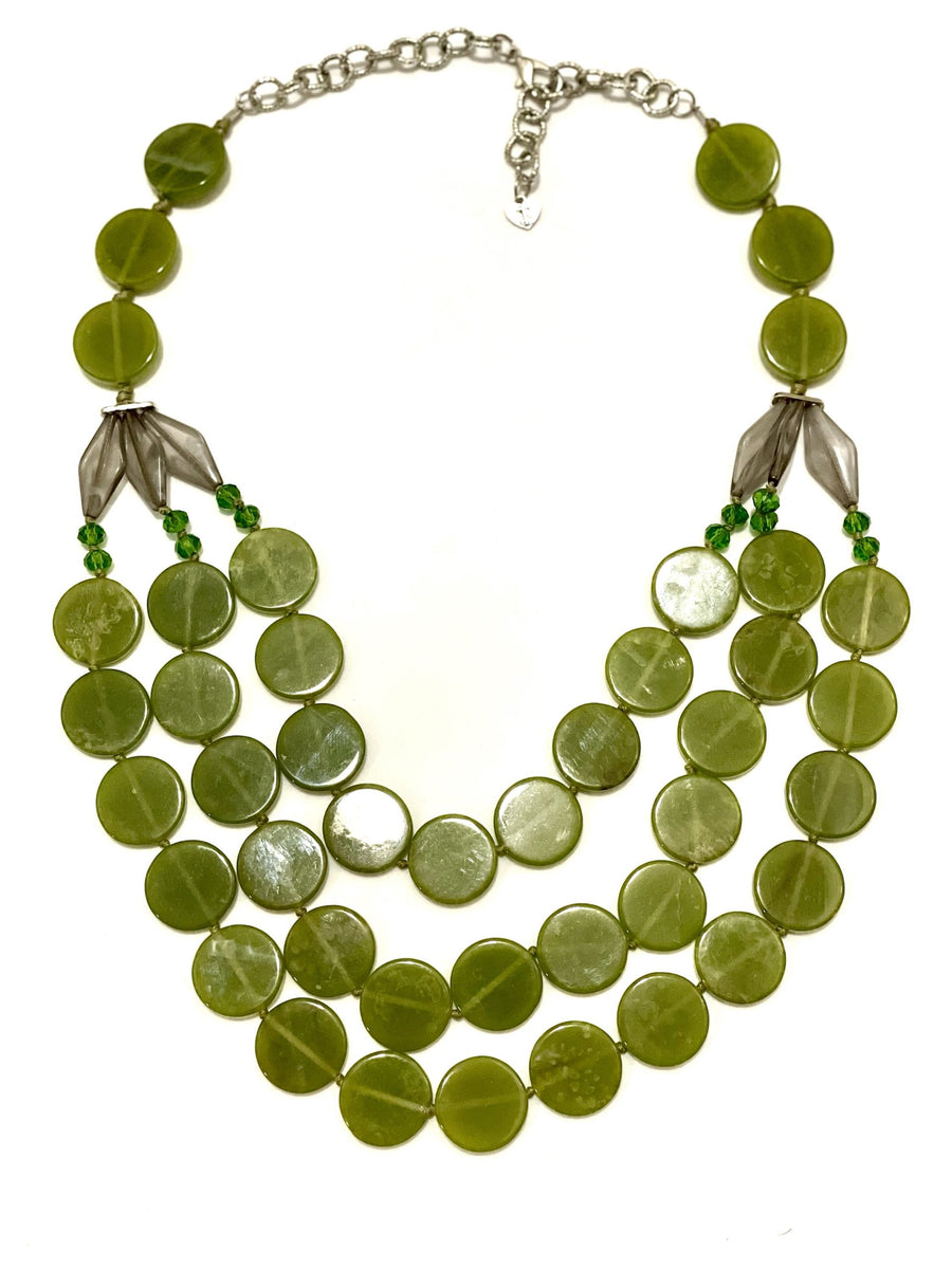 Irene bib necklace